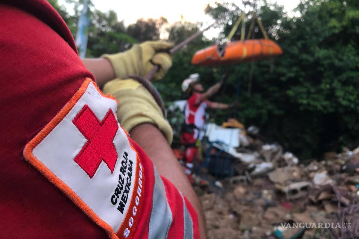 $!La Cruz Roja atendió el llamado.