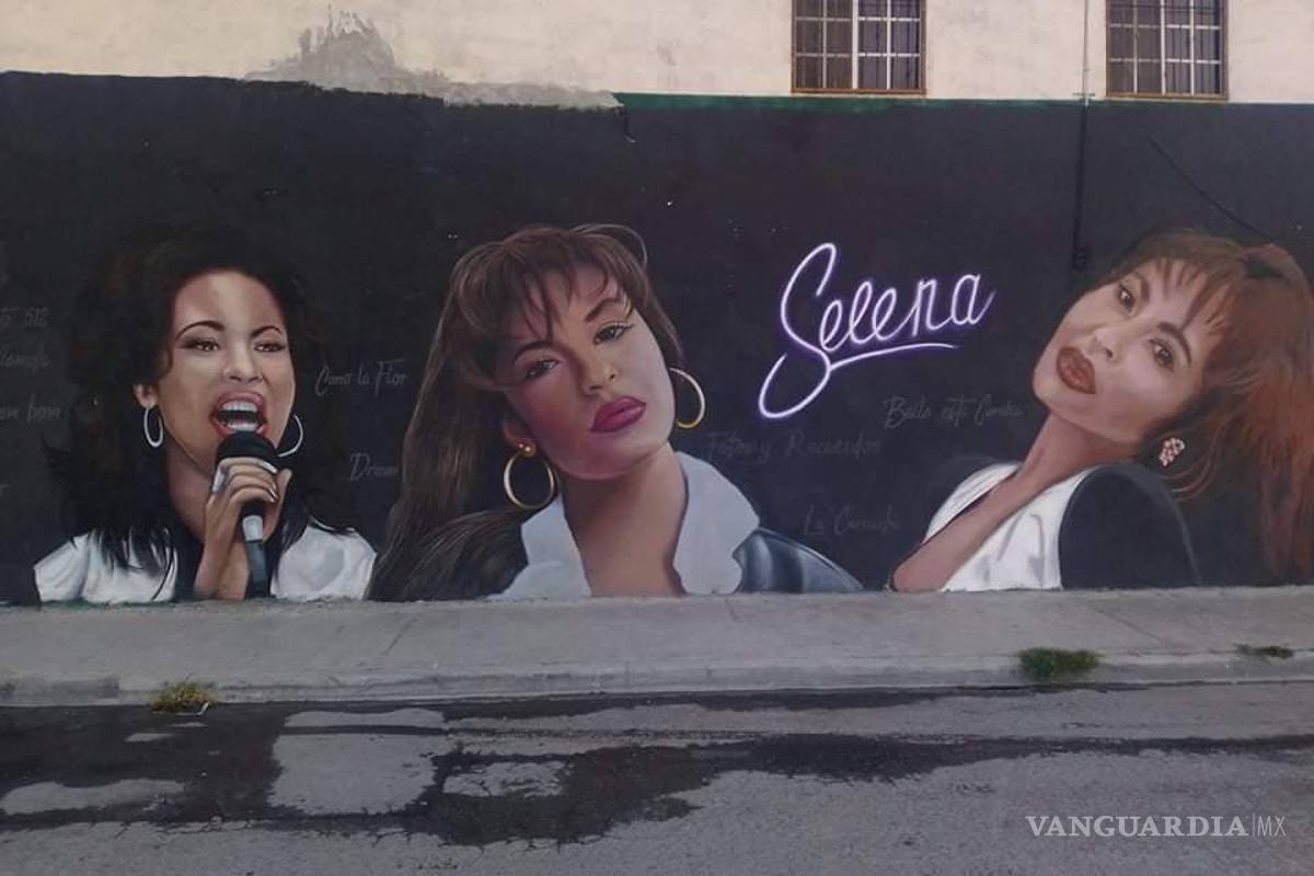 $!Artista saltillense crea mural de Joaquín Cosío; actor presume obra con foto