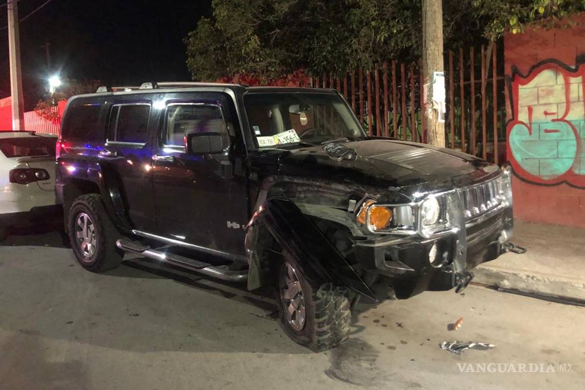 Conductor ebrio y en exceso de velocidad, prensa a menor de Saltillo