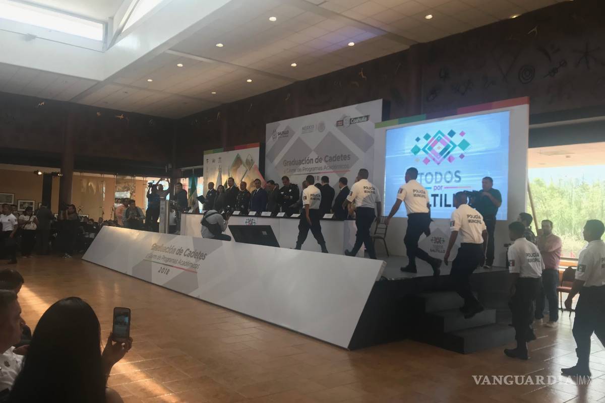 Se graduan 99 Cadetes de la Academia de Policía de Saltillo