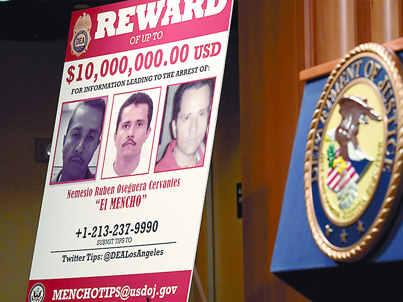 EU da golpe al CJNG: con 750 detenidos ahora va por 'El Mencho', líder de la organización criminal