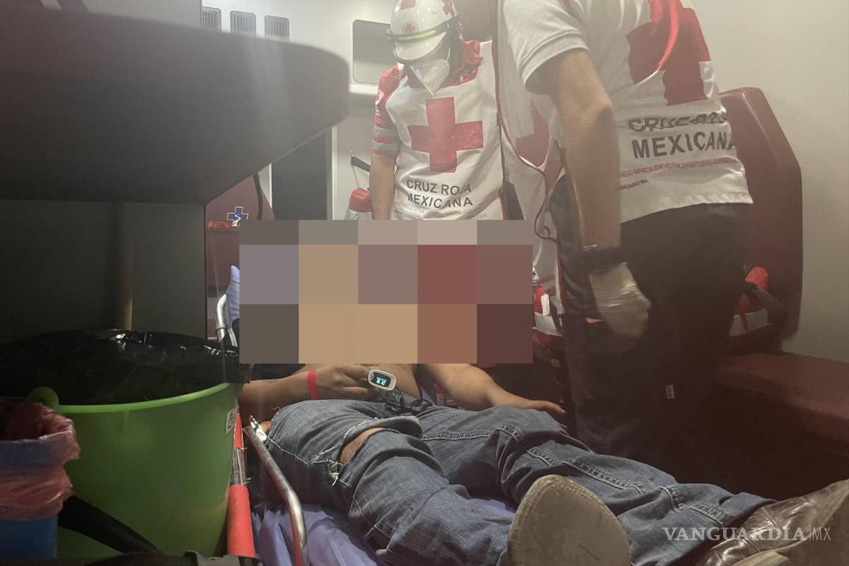Joven termina lesionado afuera de motel en Saltillo tras misterioso incidente