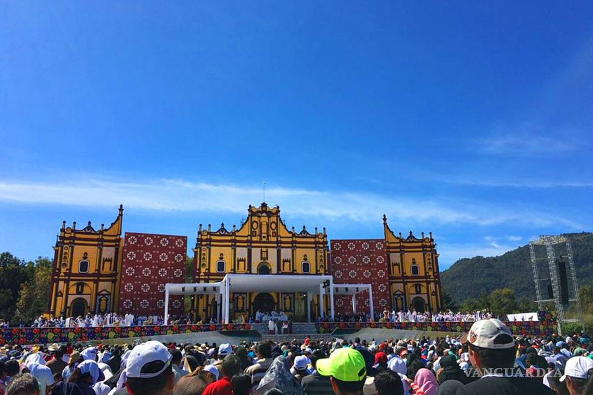 Prensa británica destacó visita del Papa Francisco a Chiapas