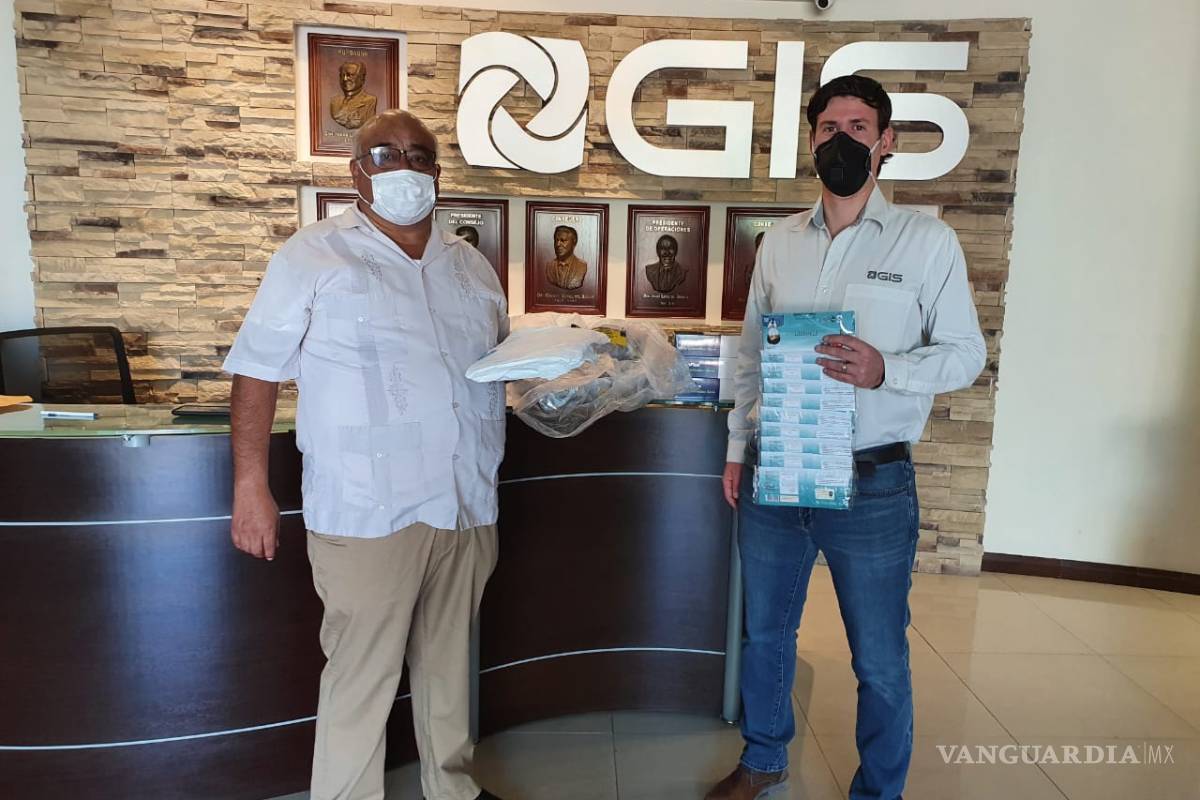 $!Entrega GIS más de 17 mil piezas de equipo de protección personal a hospitales