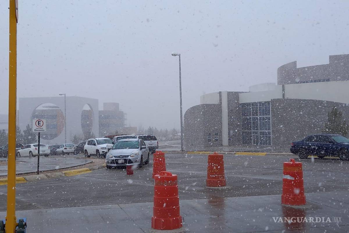 Frente frío 35 sorprende con intensa nevada a Chihuahua... y hoy entra a Coahuila