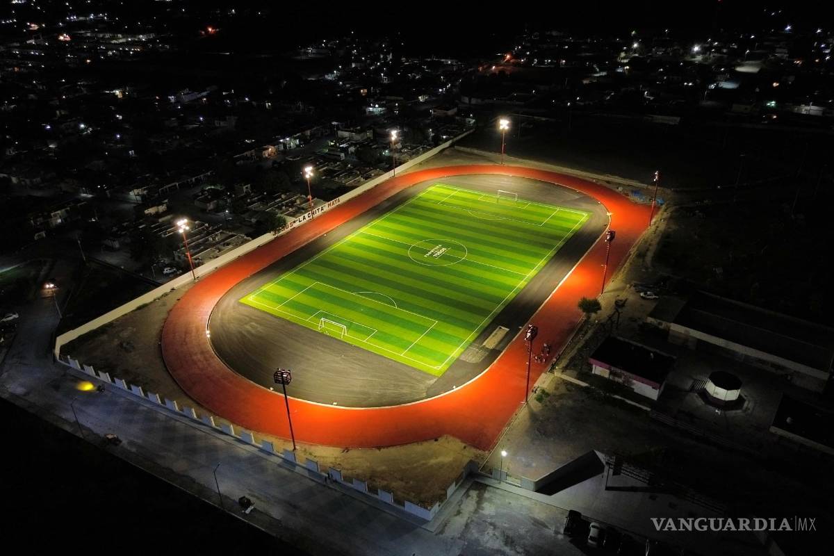 Quedó lista pista de atletismo en Cefare de Frontera; inversión del municipio llega a 40 mdp