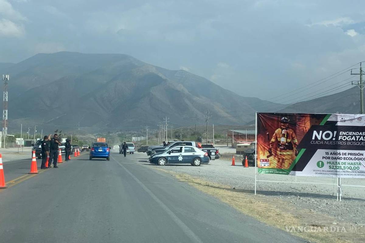 Adelantan saltillenses vacaciones de Semana Santa; PC Arteaga pide prevenir incendios