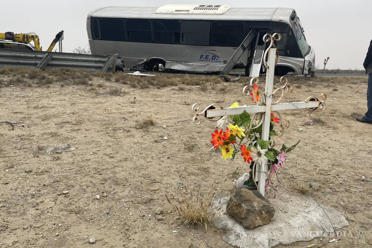 Accidente de camión en carretera Monclova deja 8 heridos; pierde neumático rumbo a Ramos Arizpe