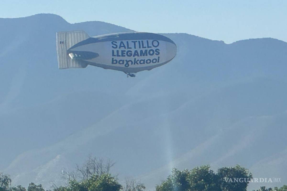 Ni bólido ni basura espacial, un banco irrumpe en el cielo de Saltillo