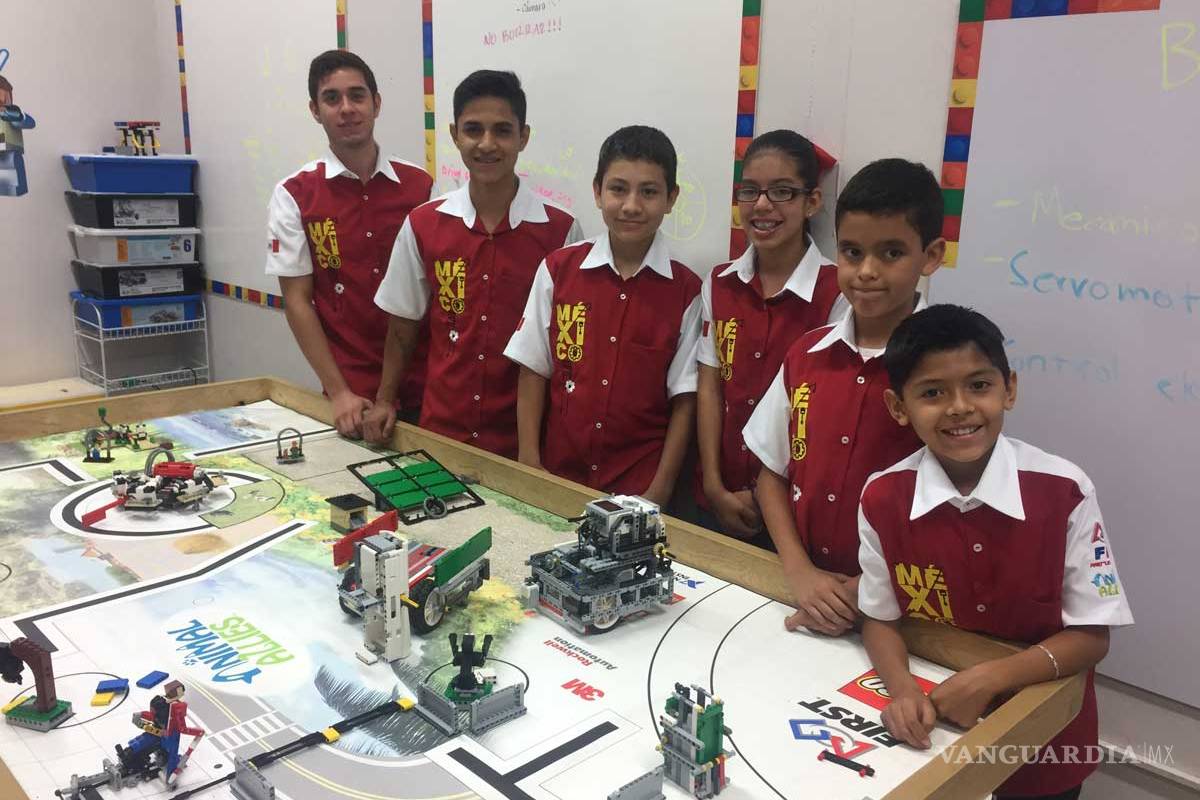 Listos para su viaje a Dinamarca niños genio saltillenses