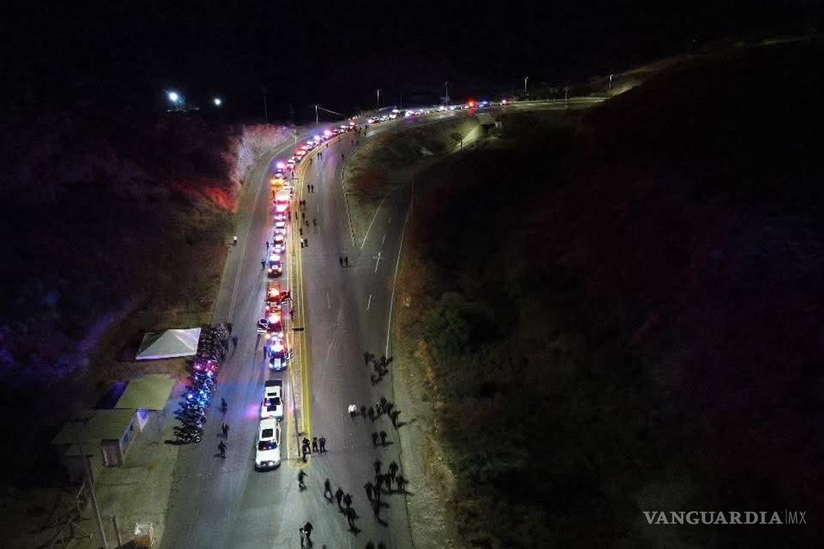 $!Con saldo blanco, autoridades de los tres niveles de gobierno coordinaron un operativo desde antes del amanecer.