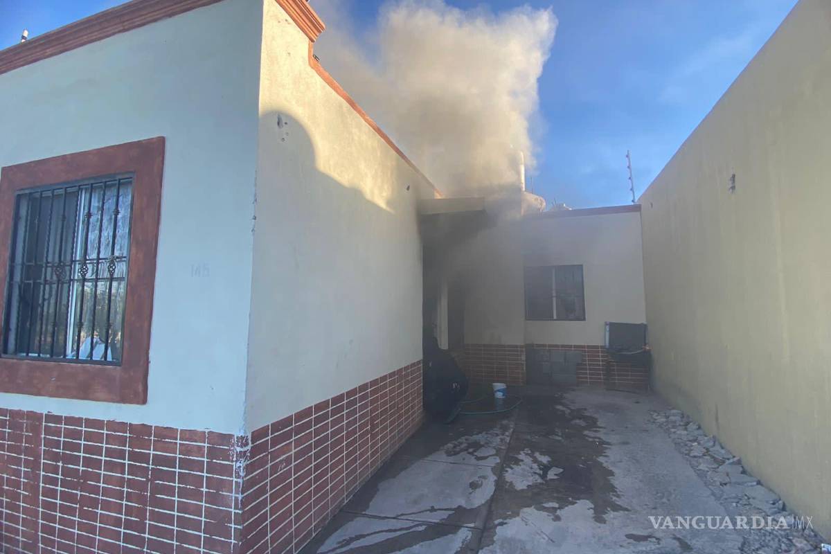 Dramático despertar en Saltillo: lavadora en llamas desata caos tras un cortocircuito