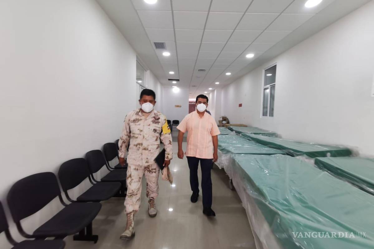 $!En tres días iniciará funciones de hospital COVID el Oncológico de Saltillo