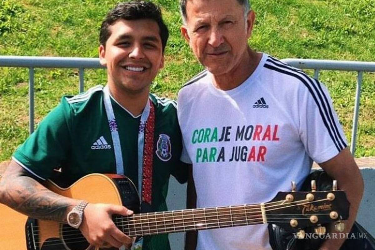 Christian Nodal lleva música a la selección nacional