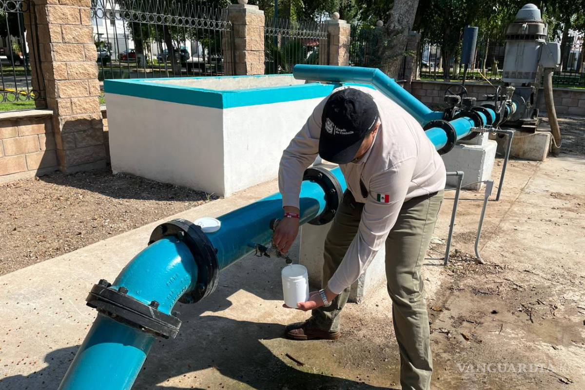 Evalúan calidad de agua de balnearios y purificadoras de Coahuila
