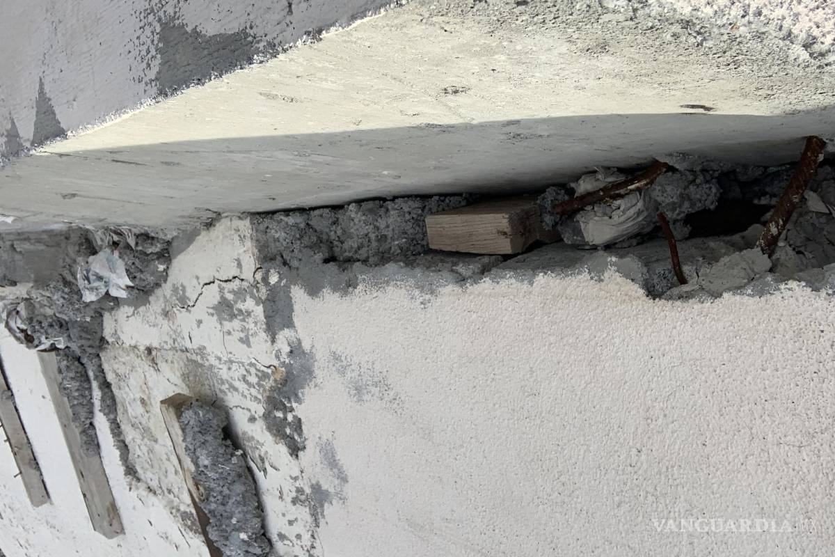 Terraplén del Mirador de Saltillo se cuartea