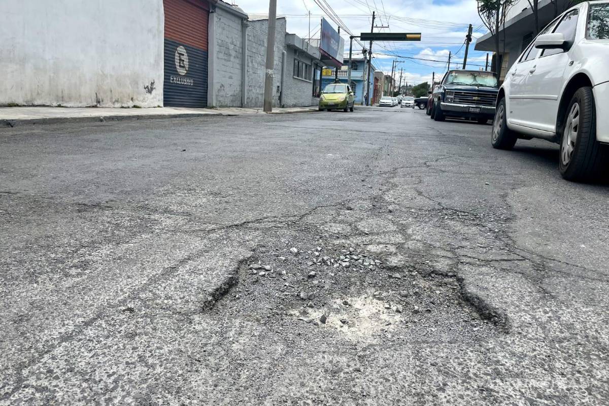 $!La apertura en el pavimento que se reportó se encuentra en la calle Ignacio Zaragoza entre Presidente Cárdenas y Mutualismo.