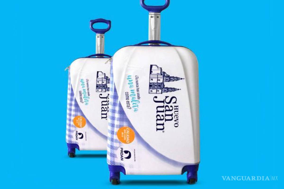 Lanzan a la venta maletas de Huevo San Juan