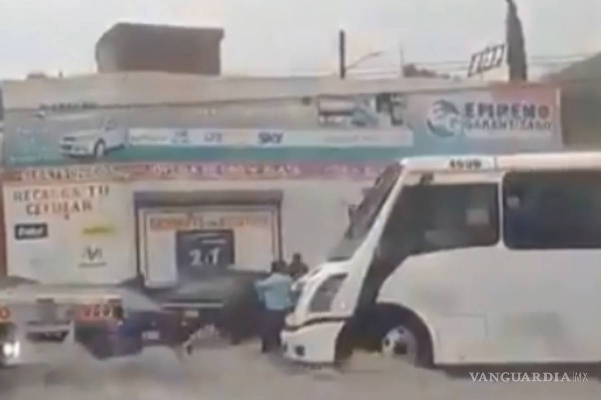 Si vuelvo a toparme otra situación así, haría lo mismo: chofer que rescató familia en Saltillo