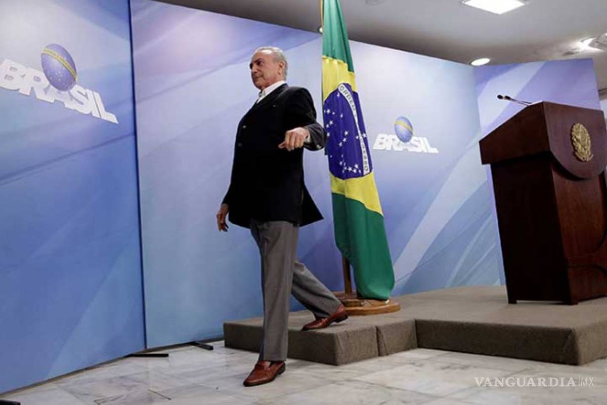Michel Temer se tambalea; su propio partido pide que renuncie
