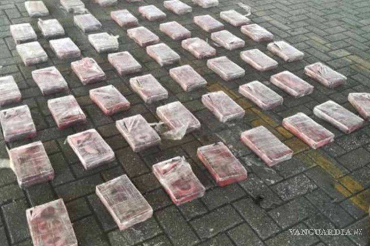 Pañales sucios de... 122 kilos de cocaína