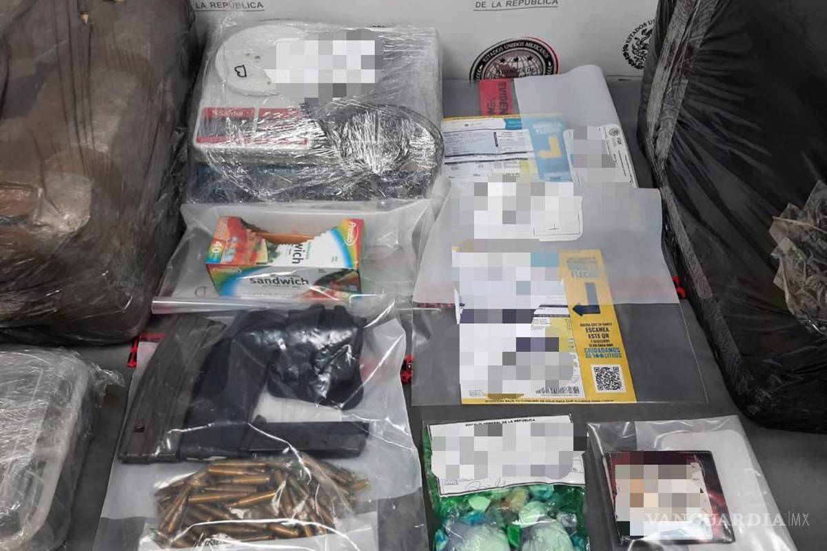 Droga que sería enviada a Piedras Negras, Coahuila es asegurada por la FGR en Nuevo León