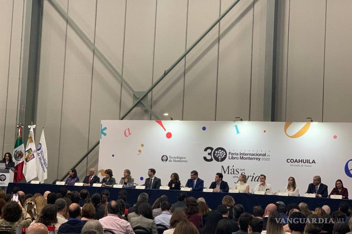 Pabellón de Coahuila en FIL Monterrey 2022, uno de los más visitados