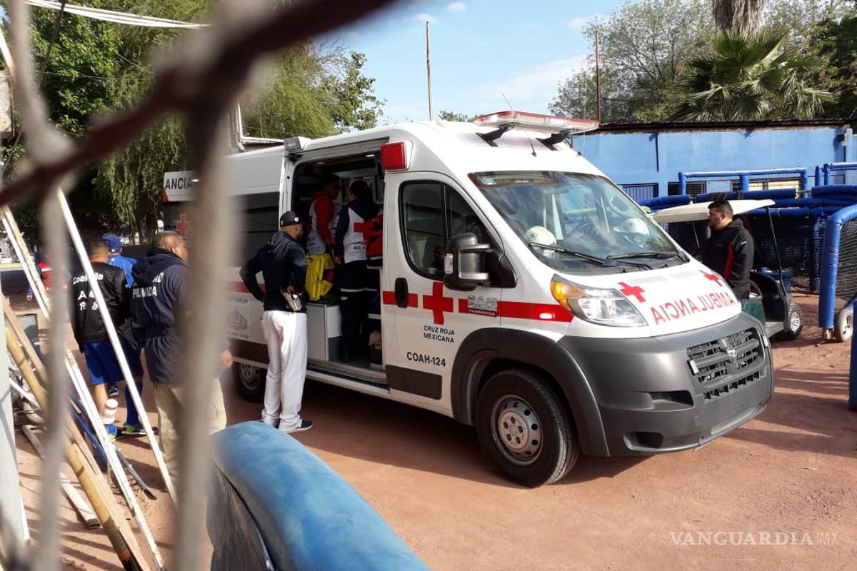 $!Jugador de los Sultanes de Monterrey sufre aparatoso accidente en la Copa Gobernador