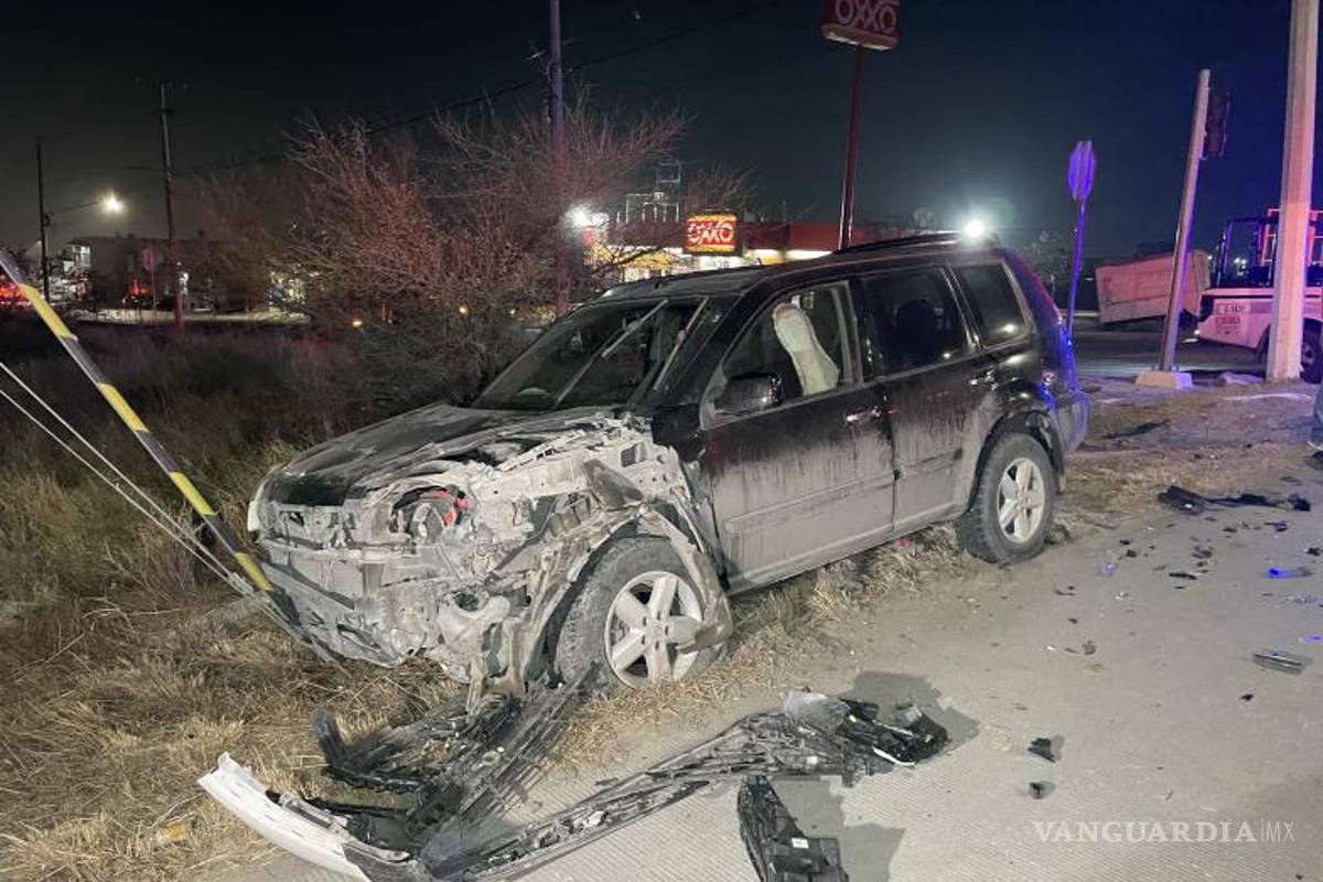 Saltillo: falla en frenos causa choque en Mirasierra; conductores no llegan a acuerdo