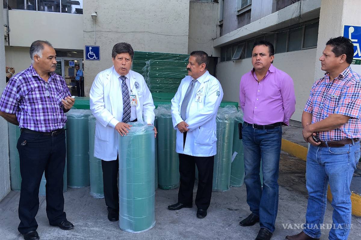 Inicia entrega de mil 200 colchones en hospitales del IMSS en Coahuila