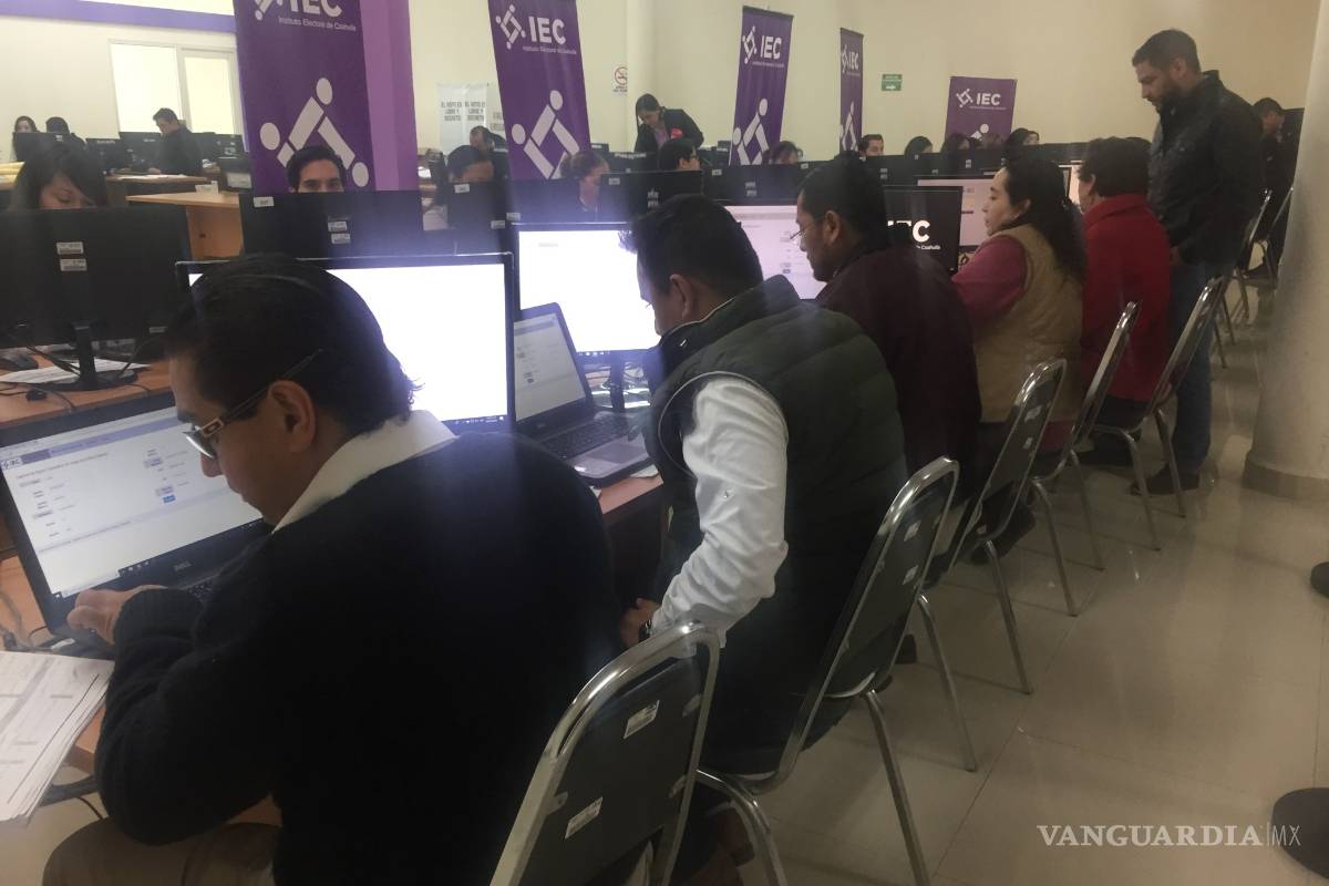 Arranca IEC captura de firmas para independientes de Coahuila