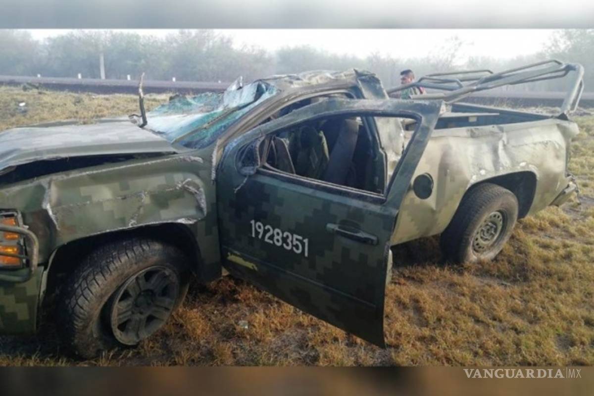 Un soldado muerto y tres heridos luego de accidente carretero