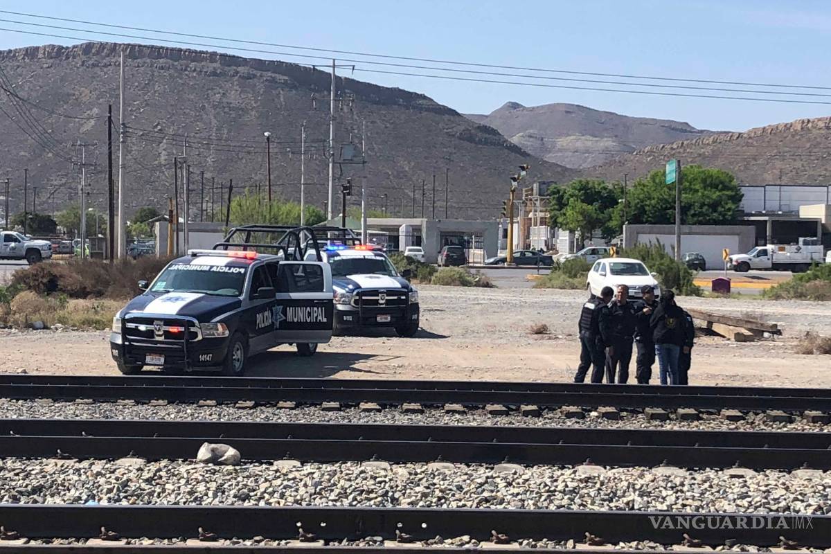 Localizan persona sin vida cerca de las vías de tren en Saltillo