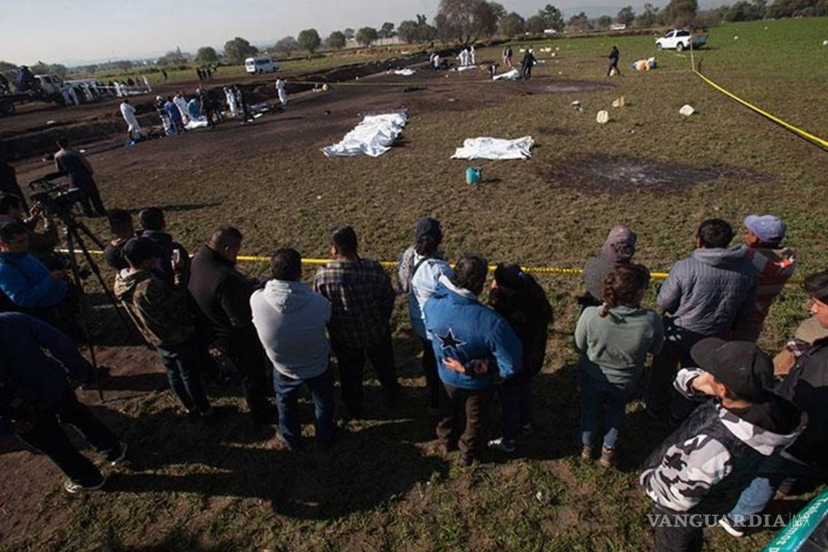 Se eleva a 125 la cifra de muertos por la explosión en Tlahuelilpan, Hidalgo