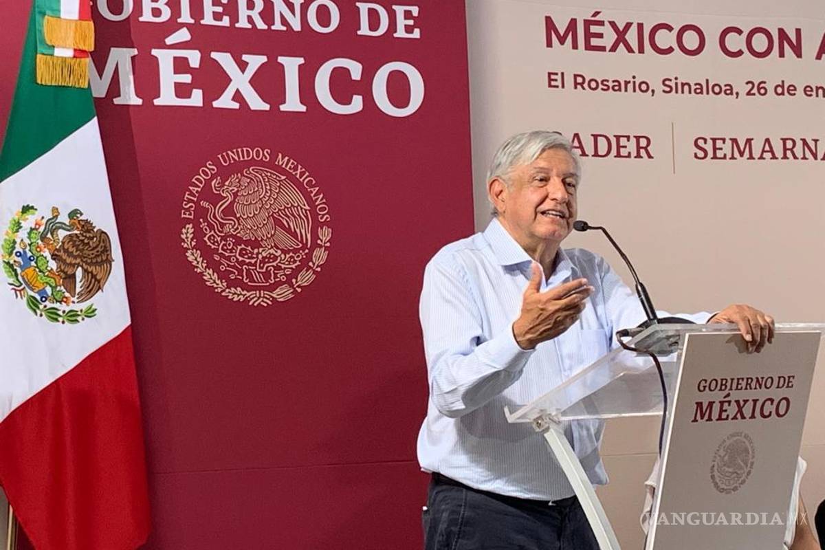 AMLO se compromete a terminar dos presas en Sinaloa