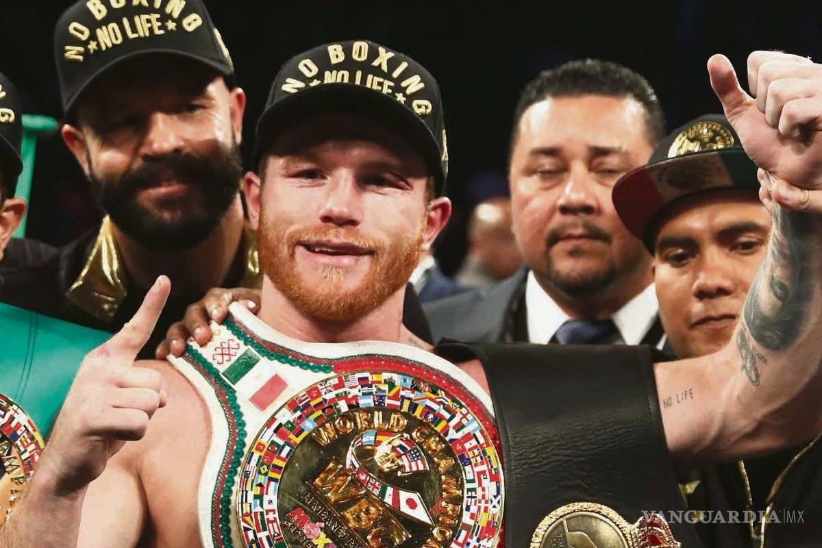 'Canelo' Álvarez fue nombrado el mejor boxeador del planeta