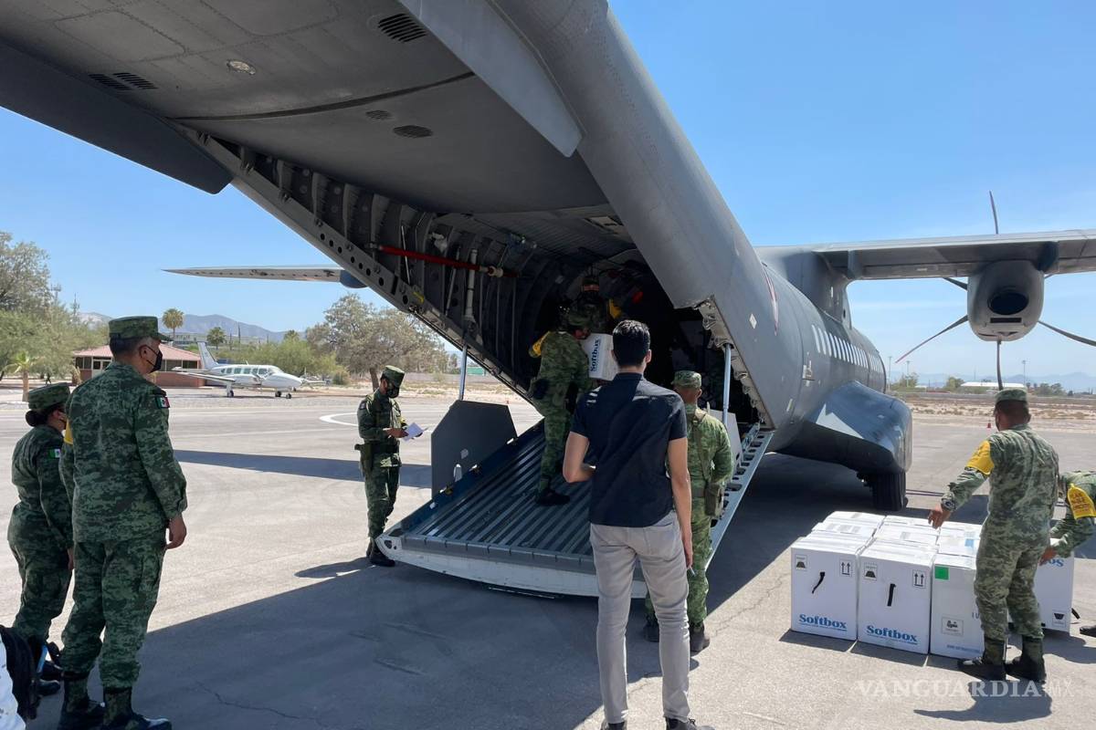 $!Arriban a Coahuila 160 mil dosis de Pfizer contra el COVID-19 para personas de 40 a 49 años