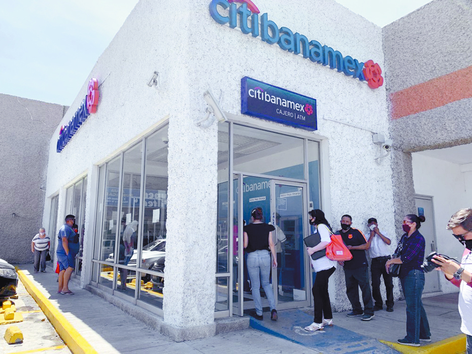Reabren sucursales de Citibanamex en Saltillo
