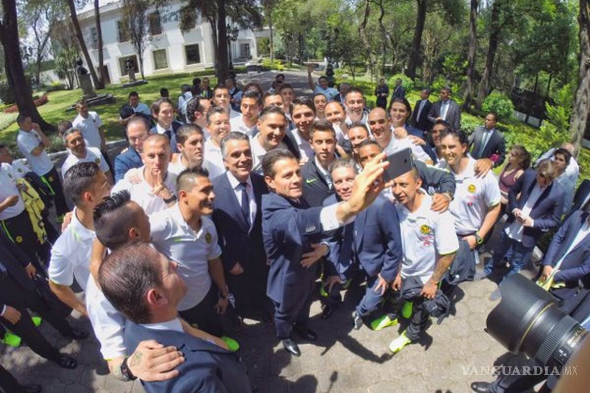 Peña Nieto les desea éxito al América para el Mundial de Clubes
