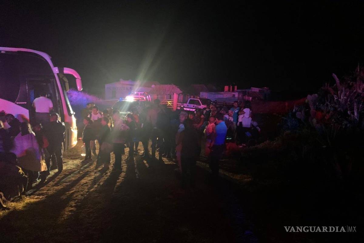 Rescatan autobús turístico secuestrado en Veracruz