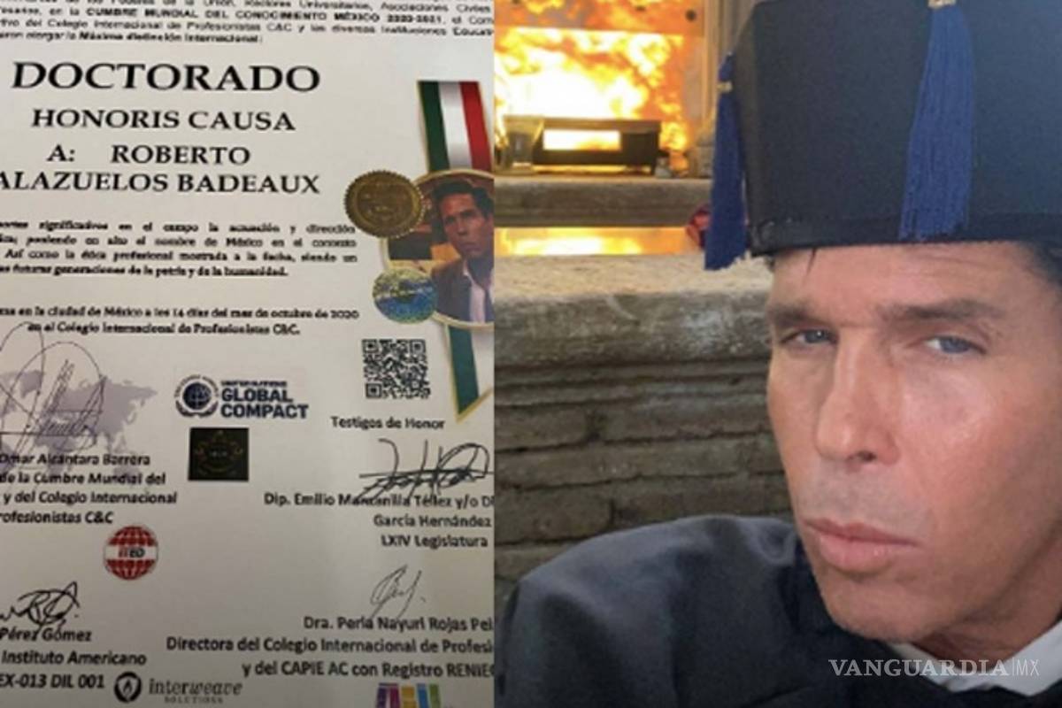 Roberto Palazuelos recibe doctorado Honoris Causa respaldado por senadores y diputados