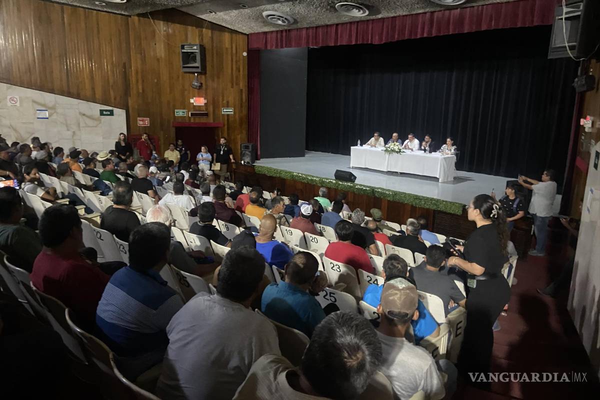 Secretaría de Gobernación, Infonavit e IMSS atienden dudas de obreros de AHMSA