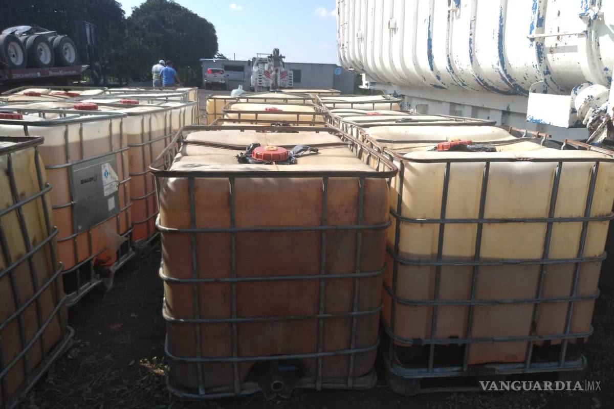 Detenidas nueve personas con huachicol en Tabasco