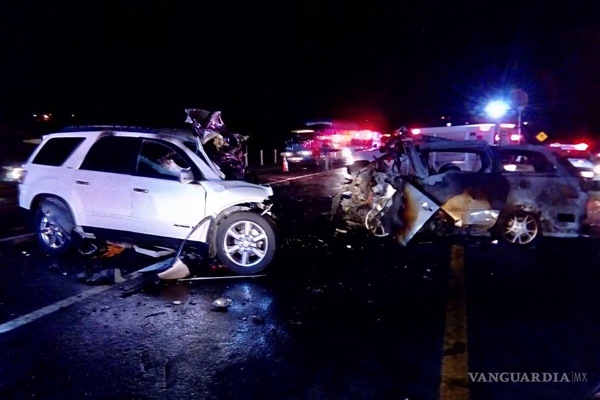 Diez muertos por choque en la Aguascalientes-León