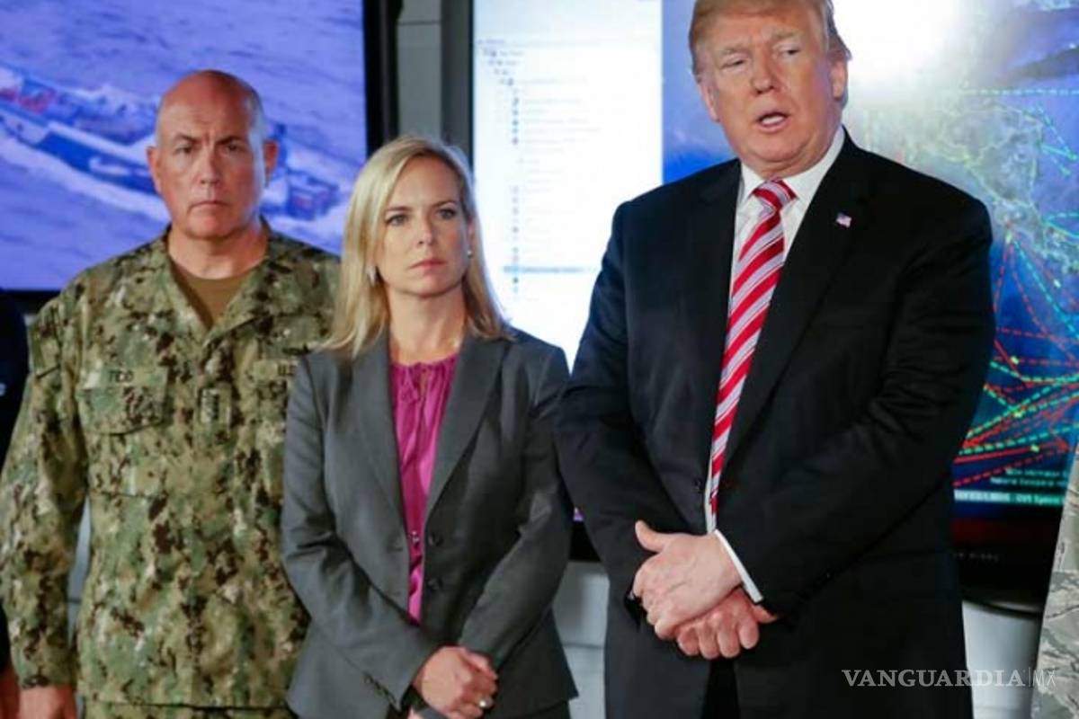 Trump: Muro fronterizo, necesario para frenar narcotráfico