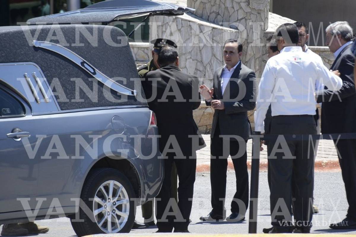 Despiden en Saltillo a policía abatido durante balacera en Múzquiz, Coahuila