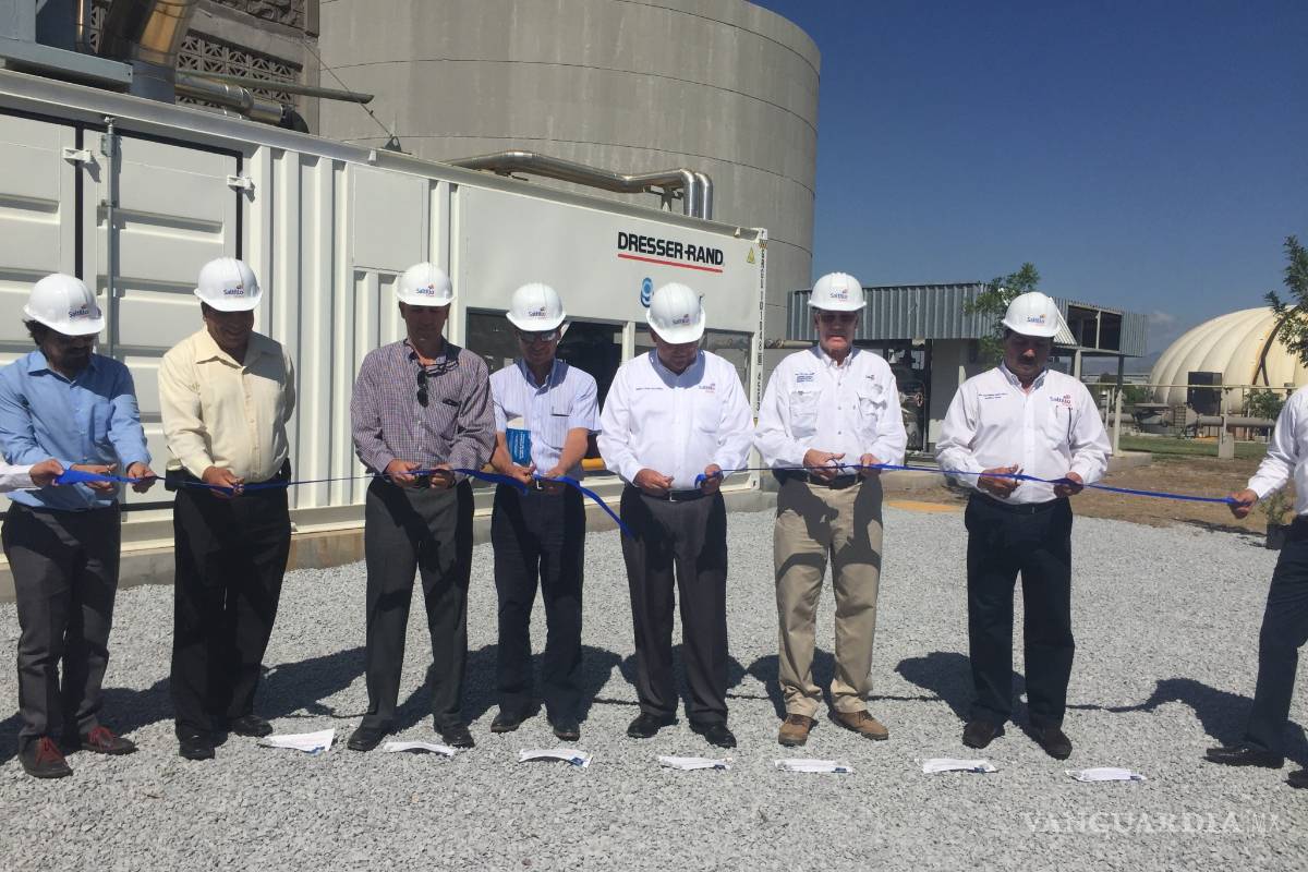Generan energía eléctrica con tratamiento de aguas en Saltillo