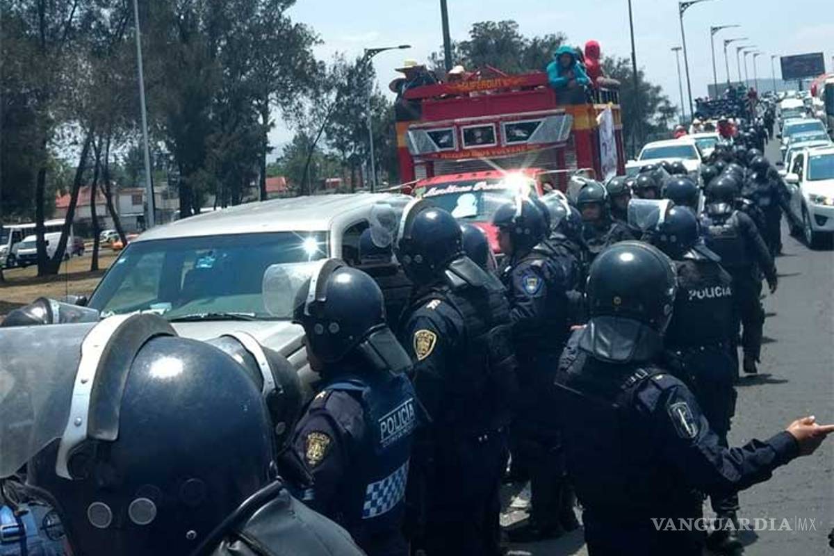 Grupo de huachicoleros intenta llegar a edificio de la PGR