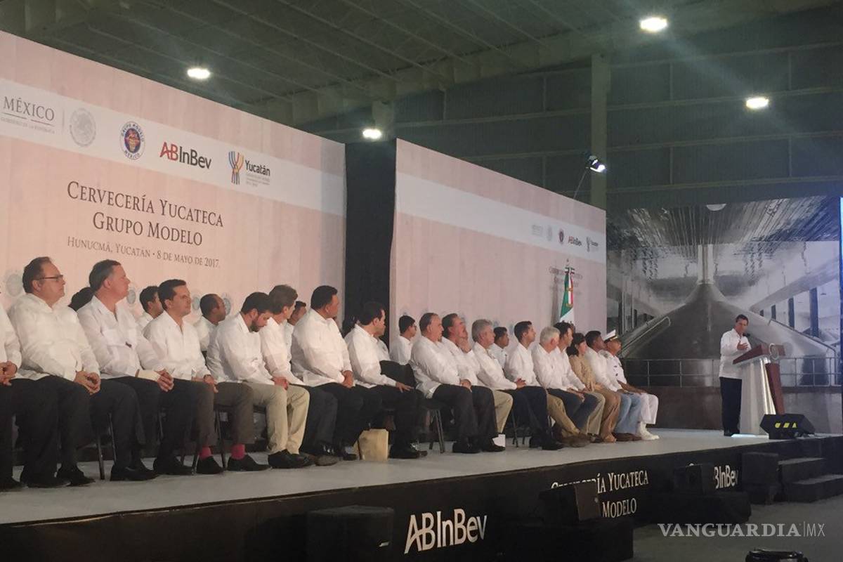 Grupo Modelo inaugura planta en Yucatán; invirtió 8 mil 500 mdp