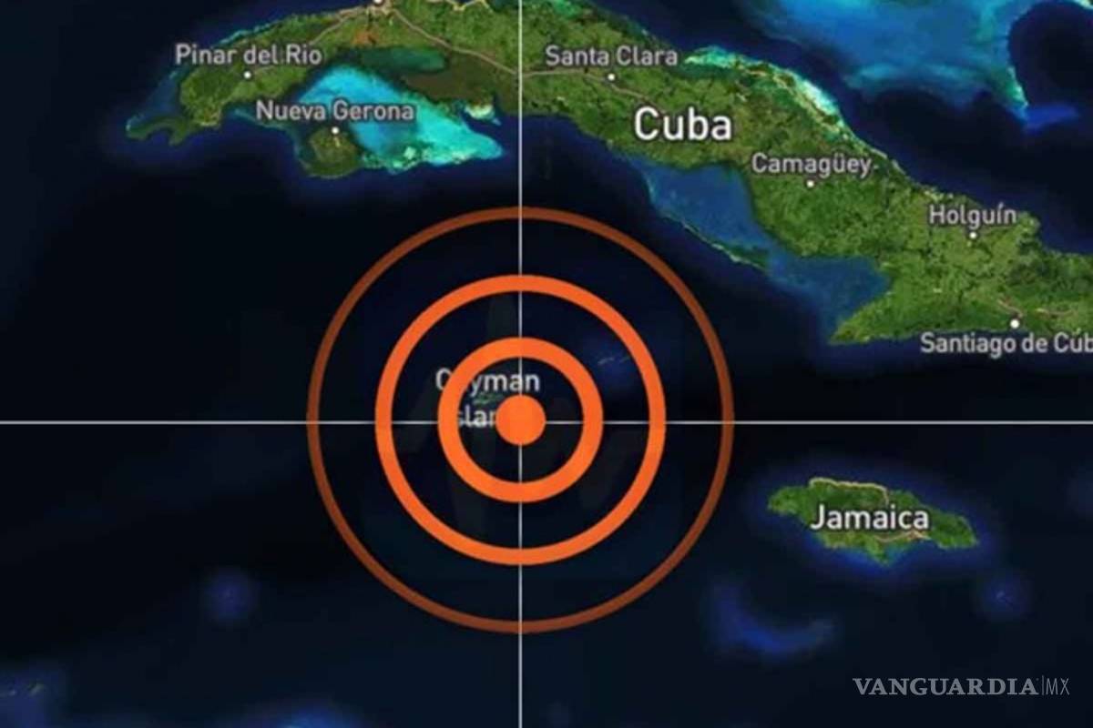 Se registra nuevo sismo en el Caribe, ahora de 6.5 en Islas Caimán